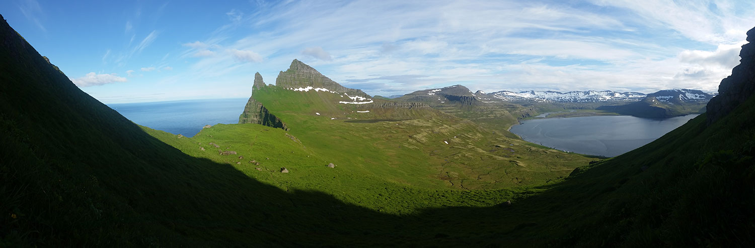 La Réserve naturelle de Hornstrandir en été