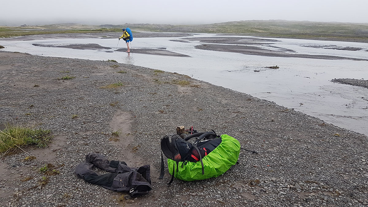 L'équipement de trek à Hornstrandir