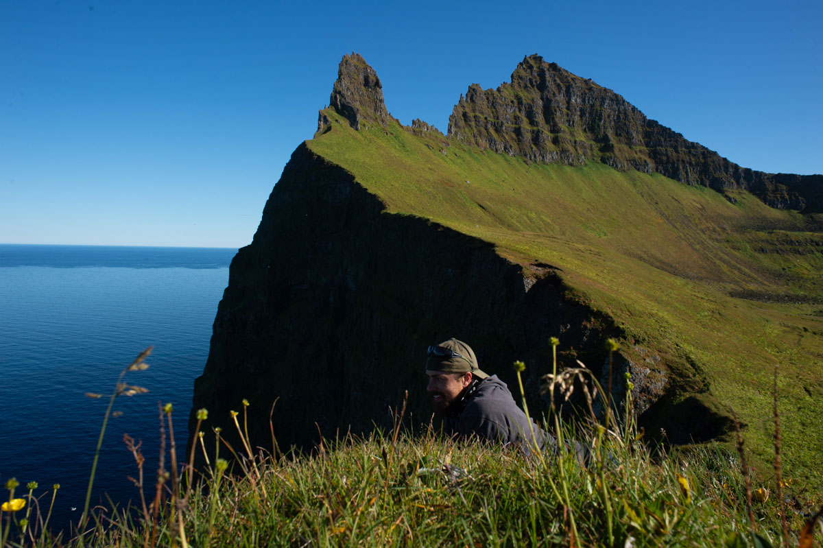 Les falaises de Hornvík