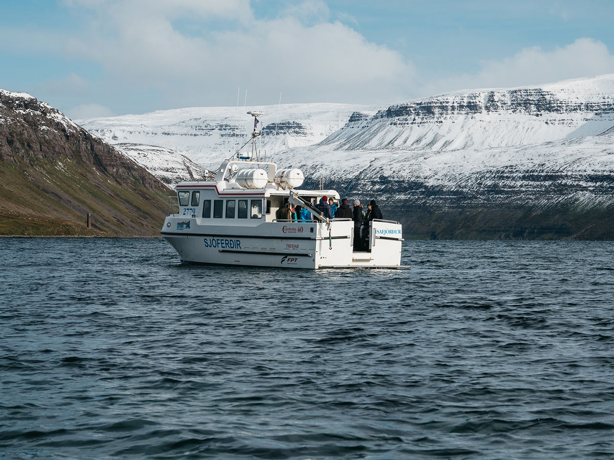 Le ferry pour Hornstrandir