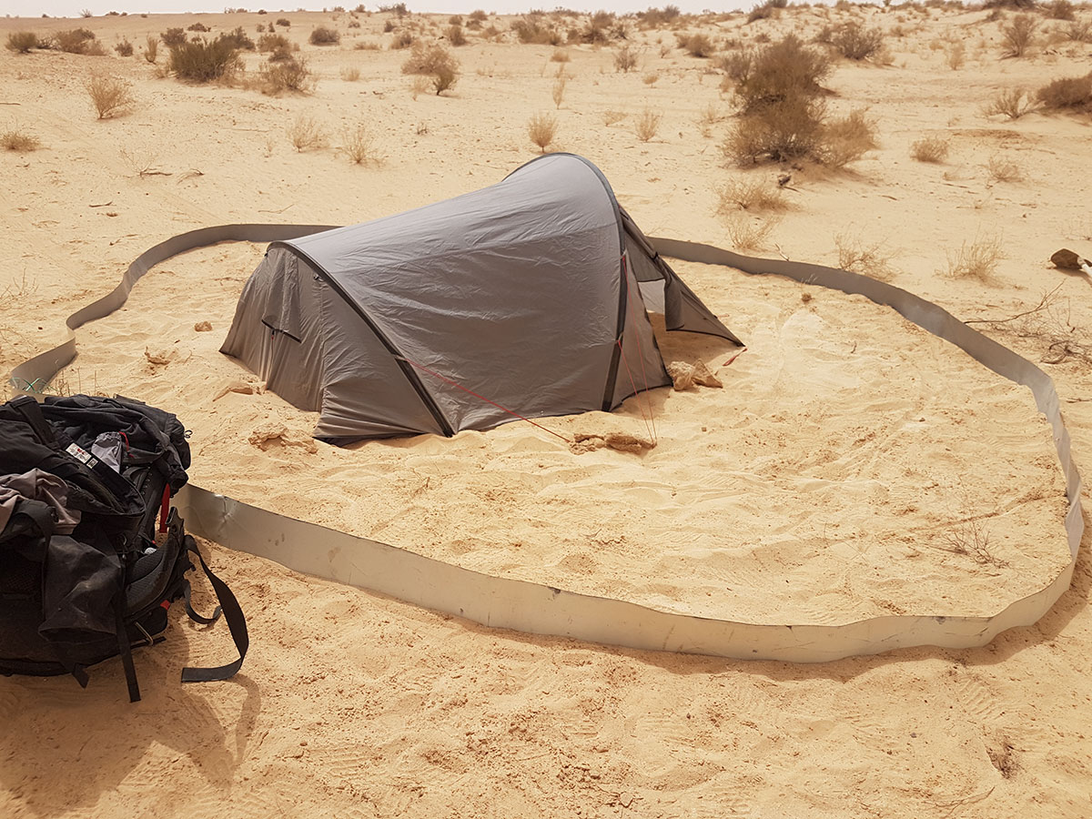 Mon campement dans le Sahara