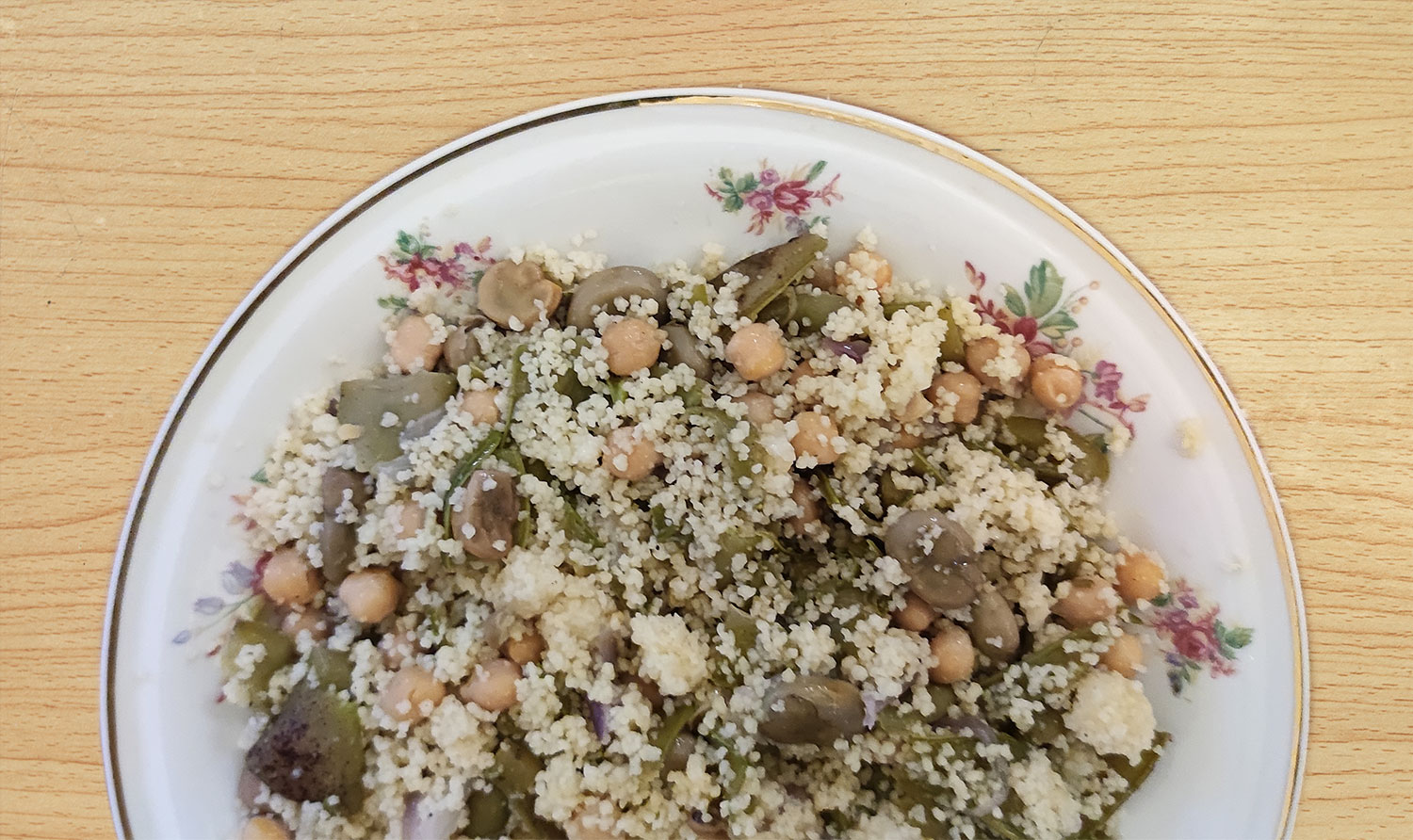 Kabyle bean couscous