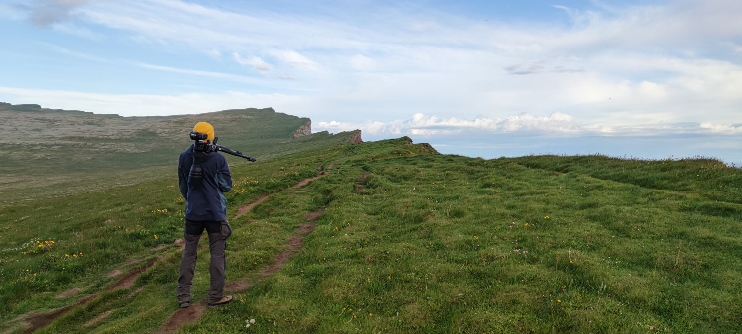 Equipment for photography in Iceland