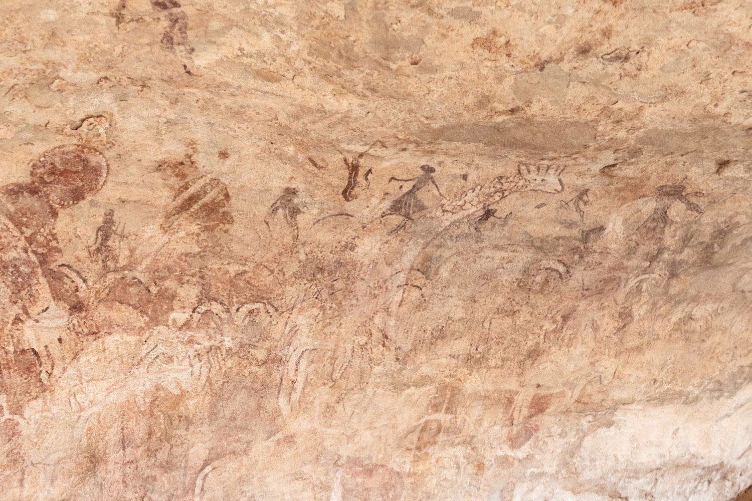 Rock painting in Tassili n'Ajjer