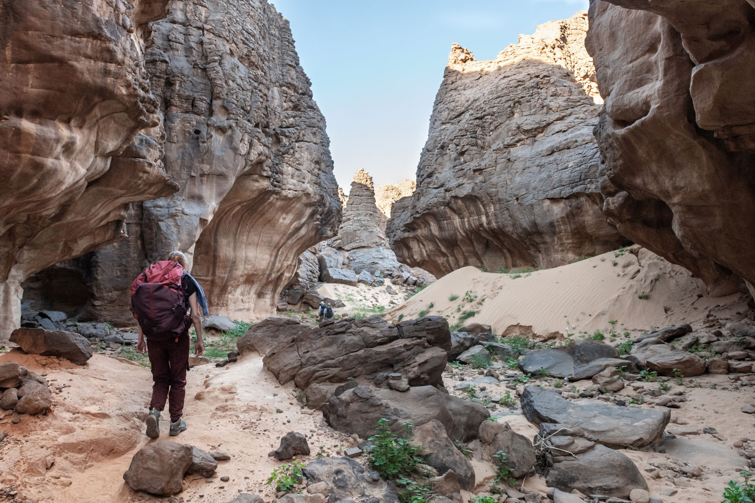 Hiking in the Tassili n'Ajjer