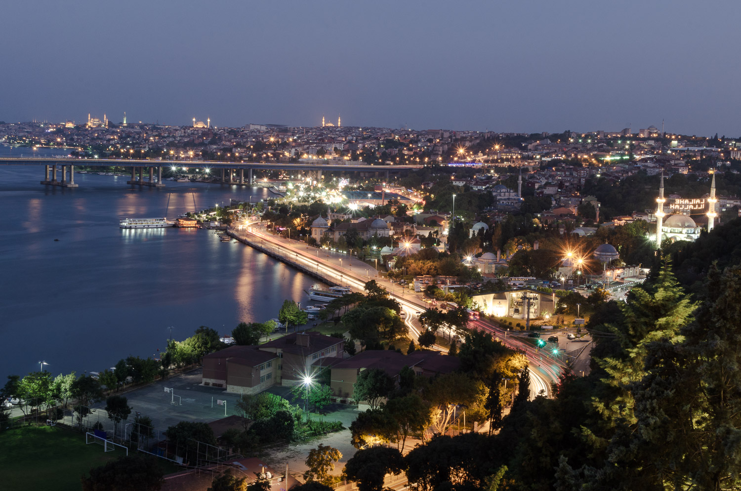 The last evening of my four-day trip to Istanbul